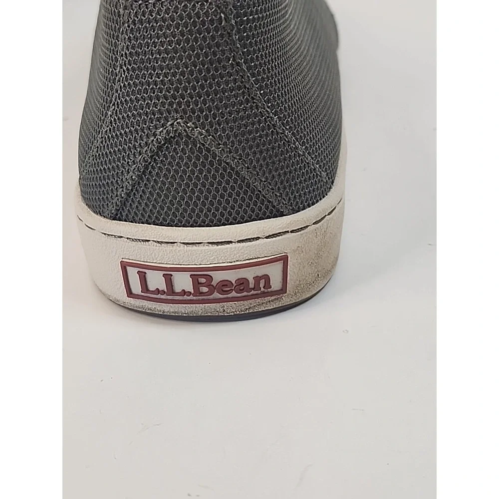 Mens Sz 12M L.L. Bean Dark Sage Green Boat / Deck Shoes Casual Outdoors Fishing